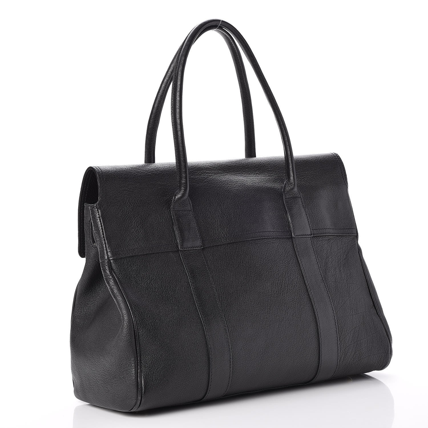 Mulberry Natural Leather Bayswater Black 3 of 12