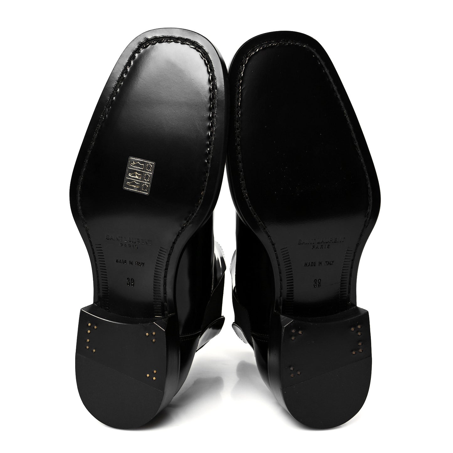 Vitello Moet Mens Vadim 25 Booties 39 Black
