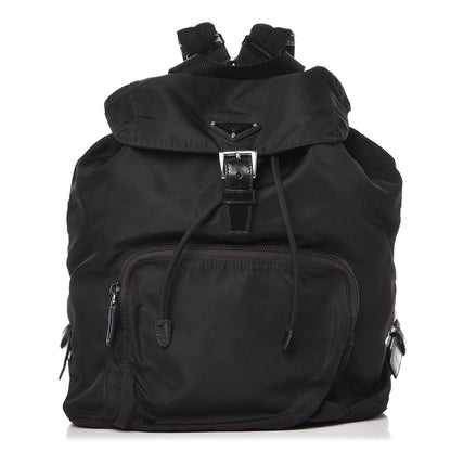 Prada Nylon Cinch Backpack Black 1 of 6