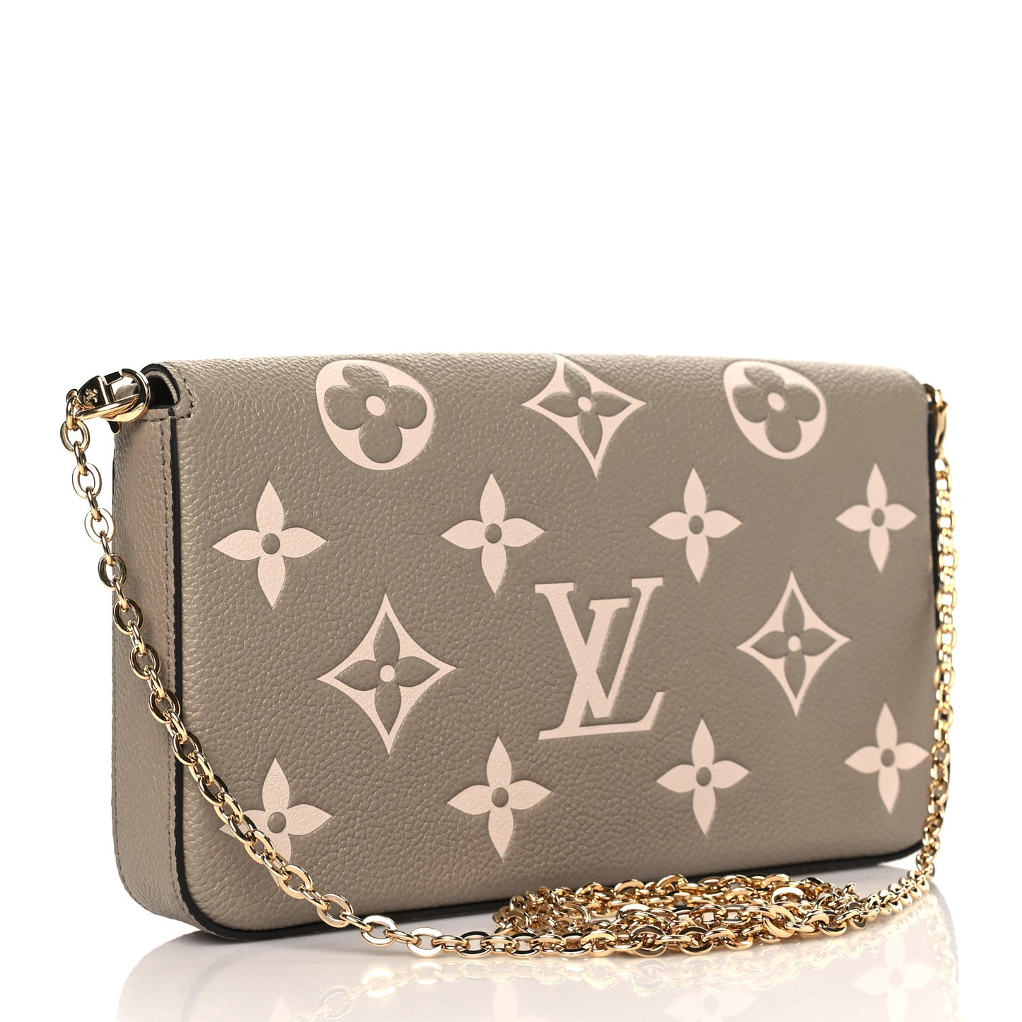 Empreinte Monogram Giant Felicie Pochette Tourterelle Creme