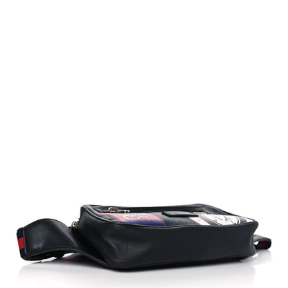 Gucci GG Supreme Monogram Night Courrier Belt Bag Black Multicolor 4 of 9