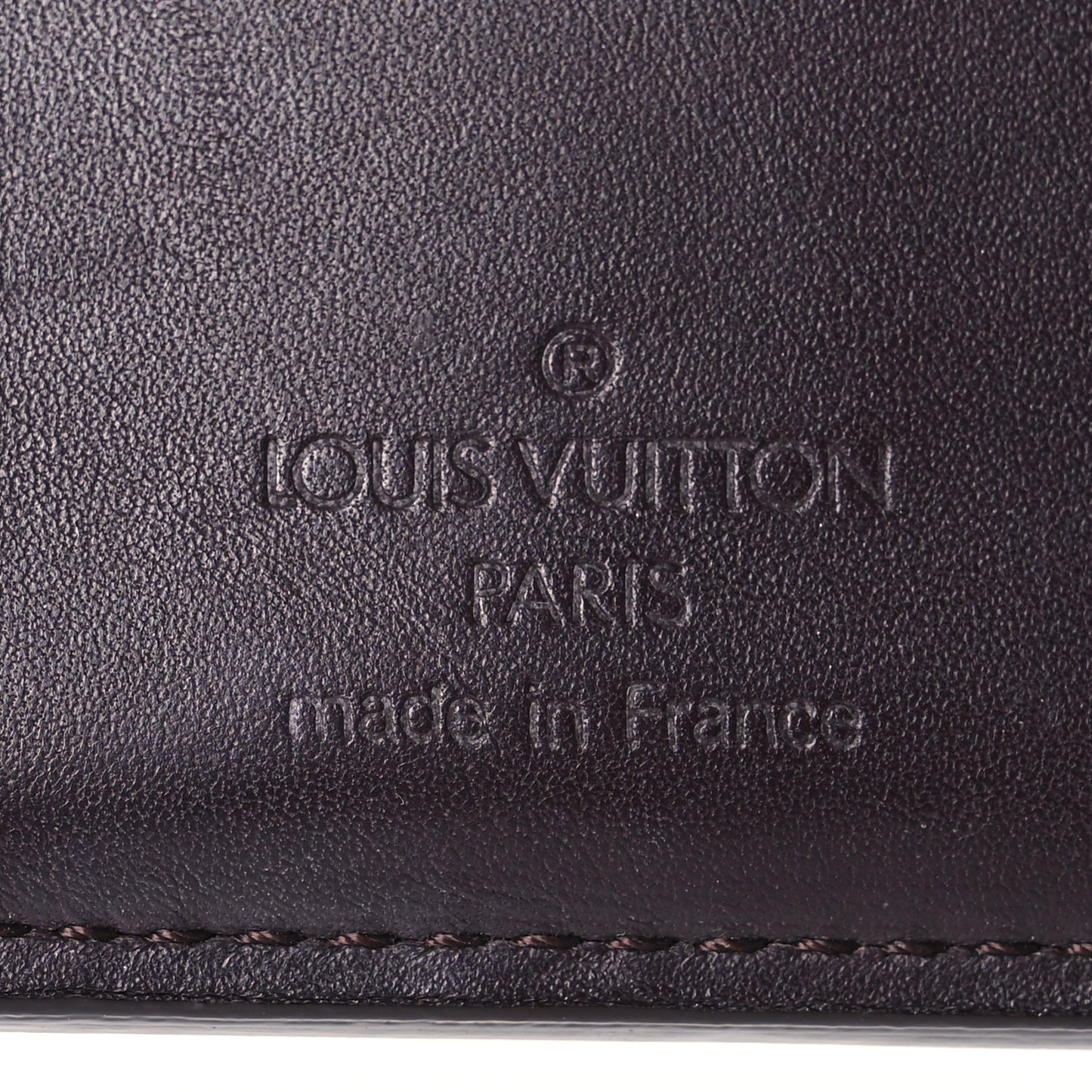 Vernis French Purse Wallet Amarante