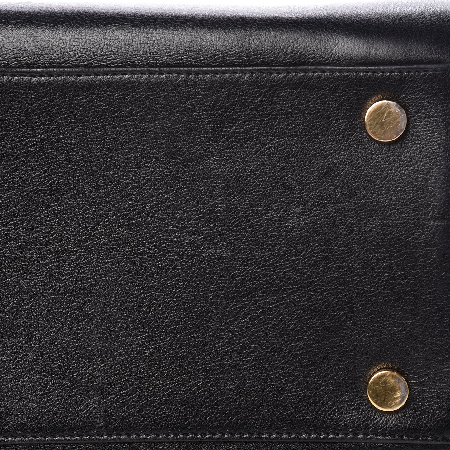 Calfskin Small Sac De Jour Black
