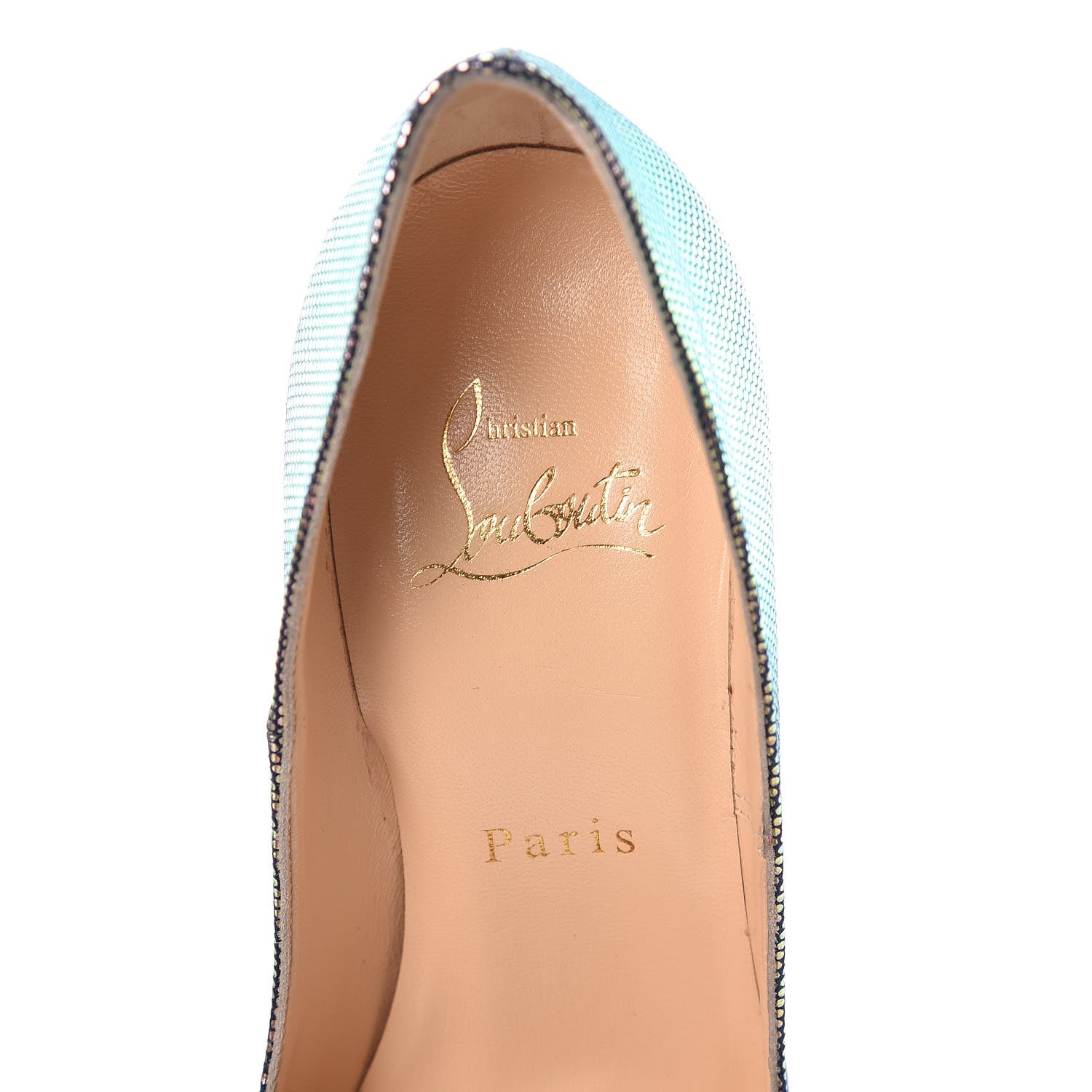Christian Louboutin Tissu Scarabe So Kate 120 Pumps 35 Digitale 9 of 12