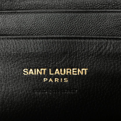 Saint Laurent Calfskin Matelasse Monogram Mini Lou Camera Bag Tabac Brown 6 of 11