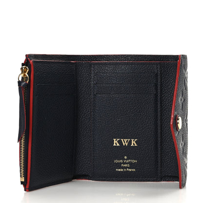 Louis Vuitton Empreinte Victorine Wallet Marine Rouge 5 of 7