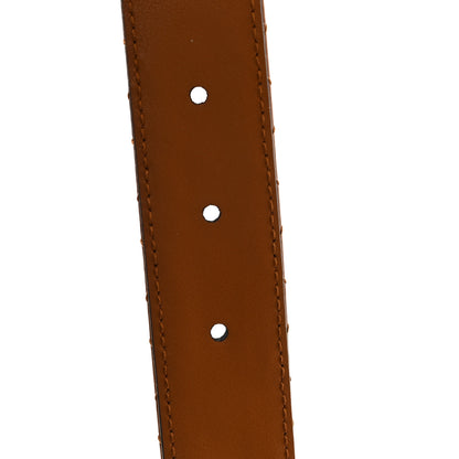 Gucci Calfskin Trapuntata Zumi 30mm Belt 85 34 Cognac 4 of 6