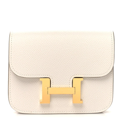 Hermes Epsom Constance Slim Wallet Gris Pale 3 of 11