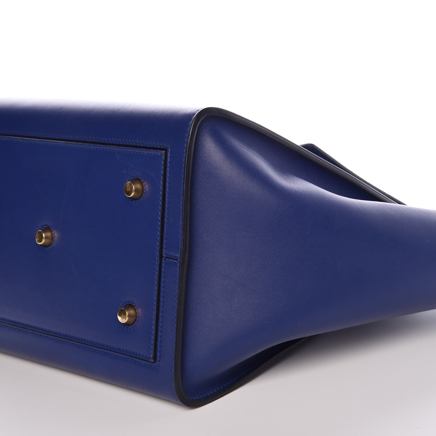 Celine Smooth Calfskin Small Tie Knot Tote Dark Indigo 10 of 12