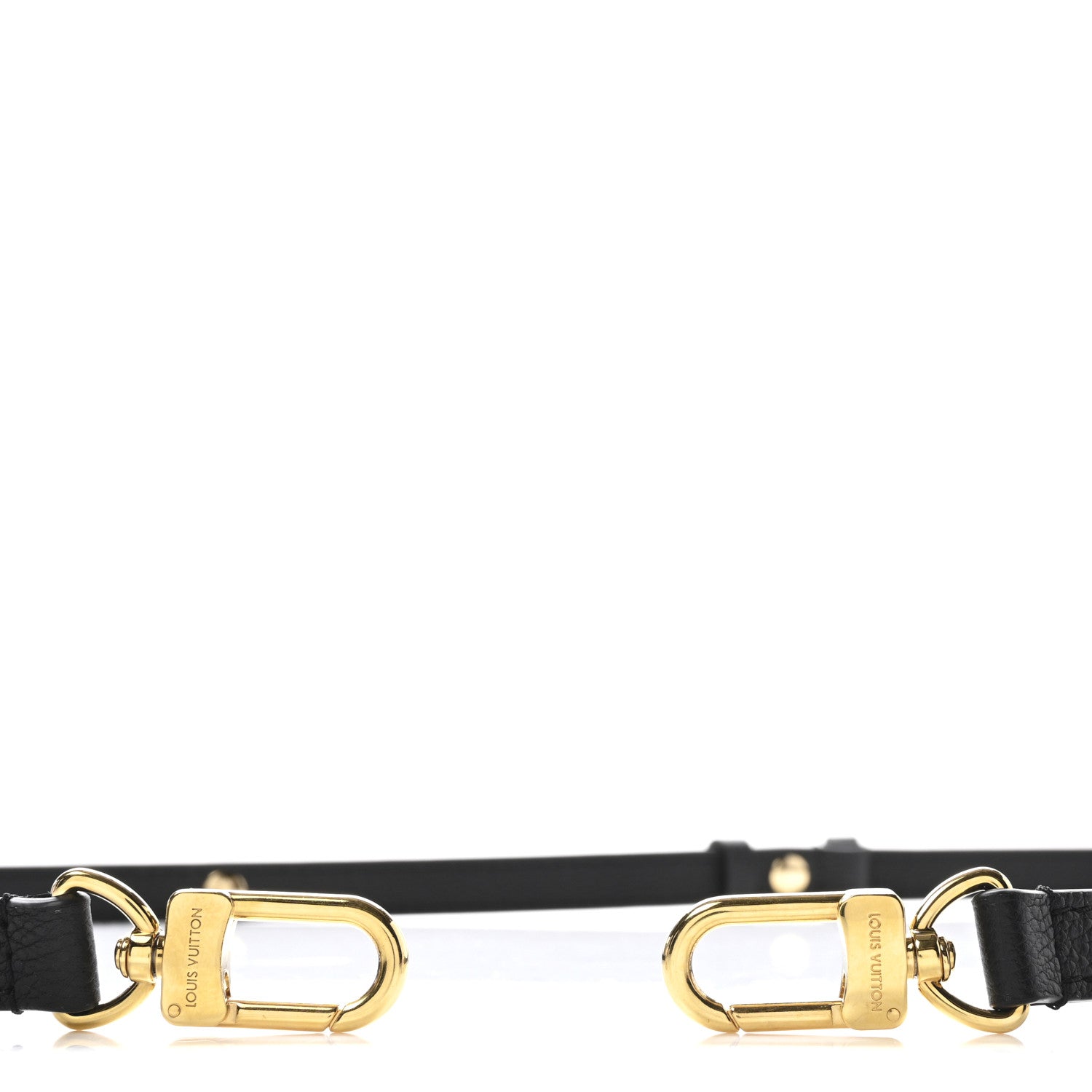 Louis Vuitton Calfskin Neonoe Shoulder Strap Black 3 of 4