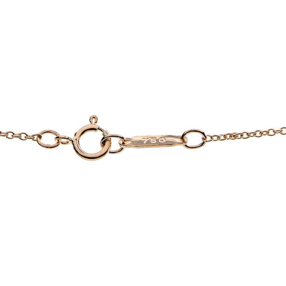 Tiffany 18K Yellow Gold Bow Pendant Necklace 5 of 6