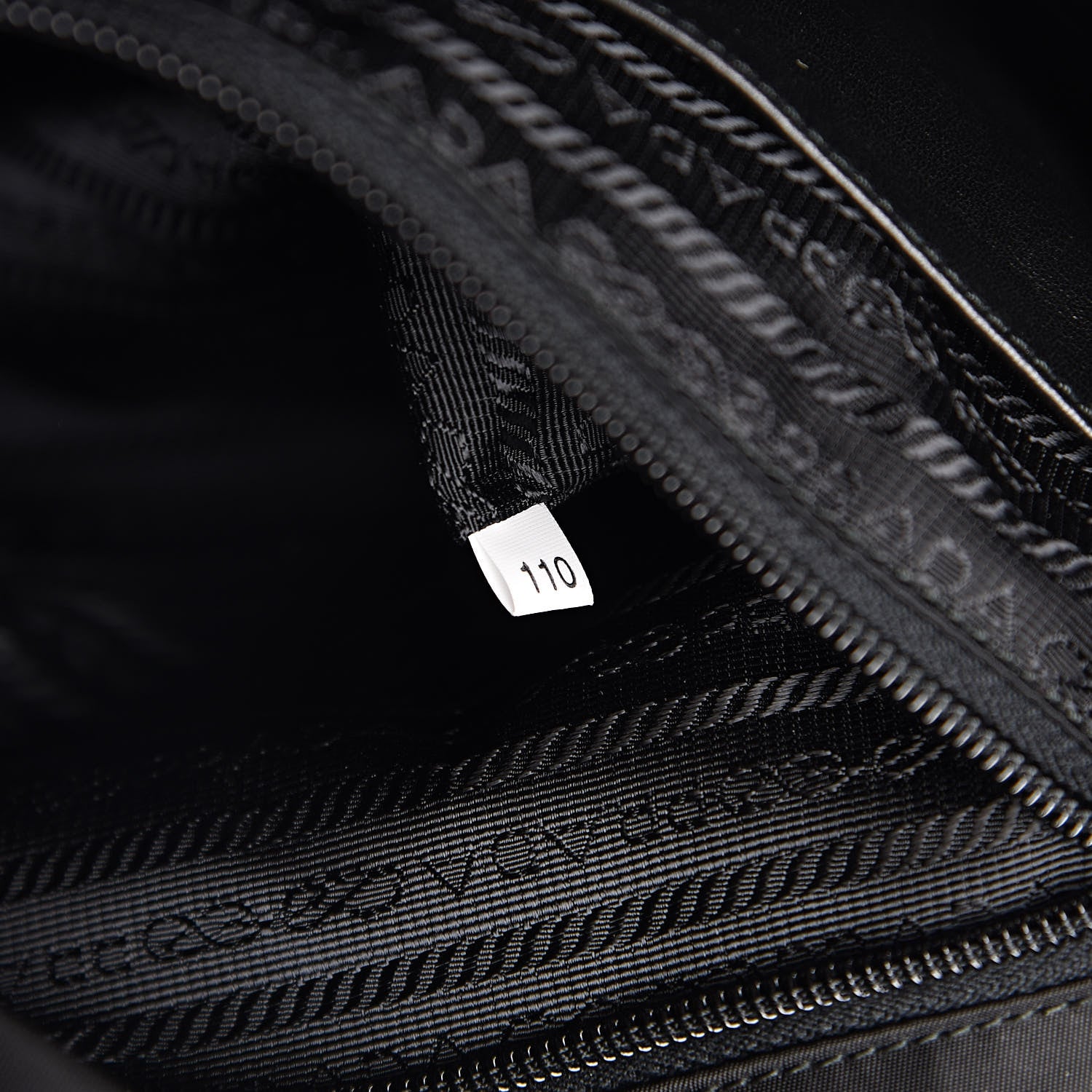 Prada Tessuto Nylon Tassel Duffel Bag Black 8 of 12