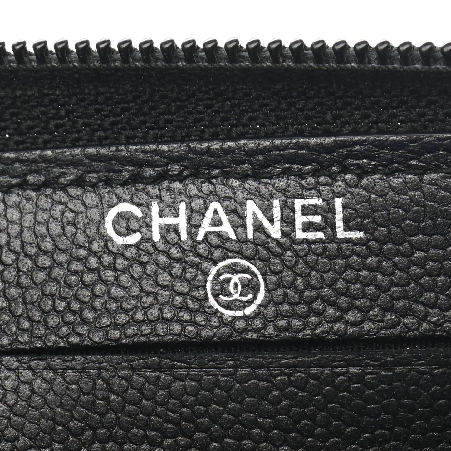 Caviar Quilted Small Boy Zip Around Wallet So Black