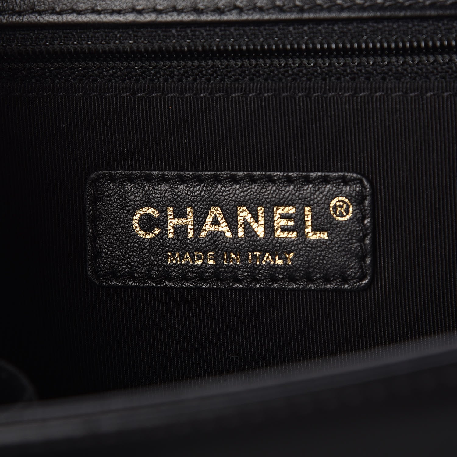 Chanel Lambskin Quilted Large Boy Flap Black 6 of 9