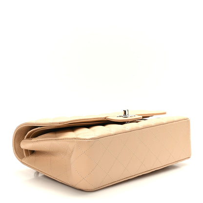 Chanel Caviar Quilted Medium Double Flap Beige 4 of 9