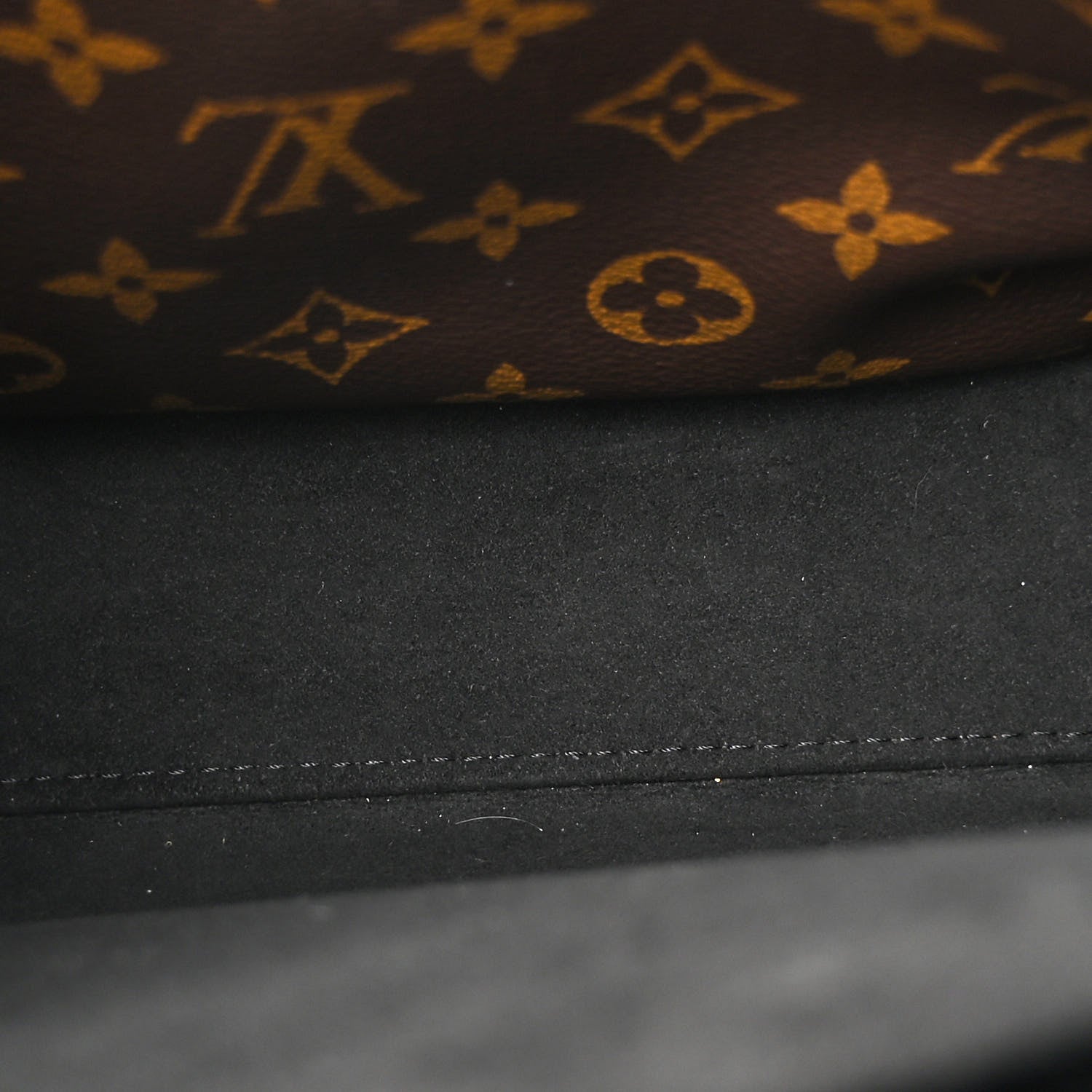 Louis Vuitton Monogram Flower Tote Black 6 of 11