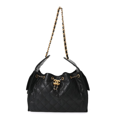 Chanel Caviar Quilted Small Chanel 25 Handbag Black 1 of 10