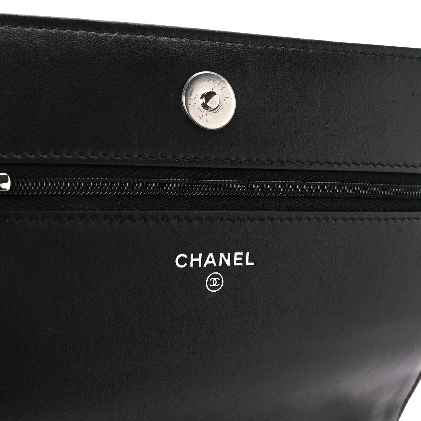 Suede Cocostellar Wallet on Chain WOC Black