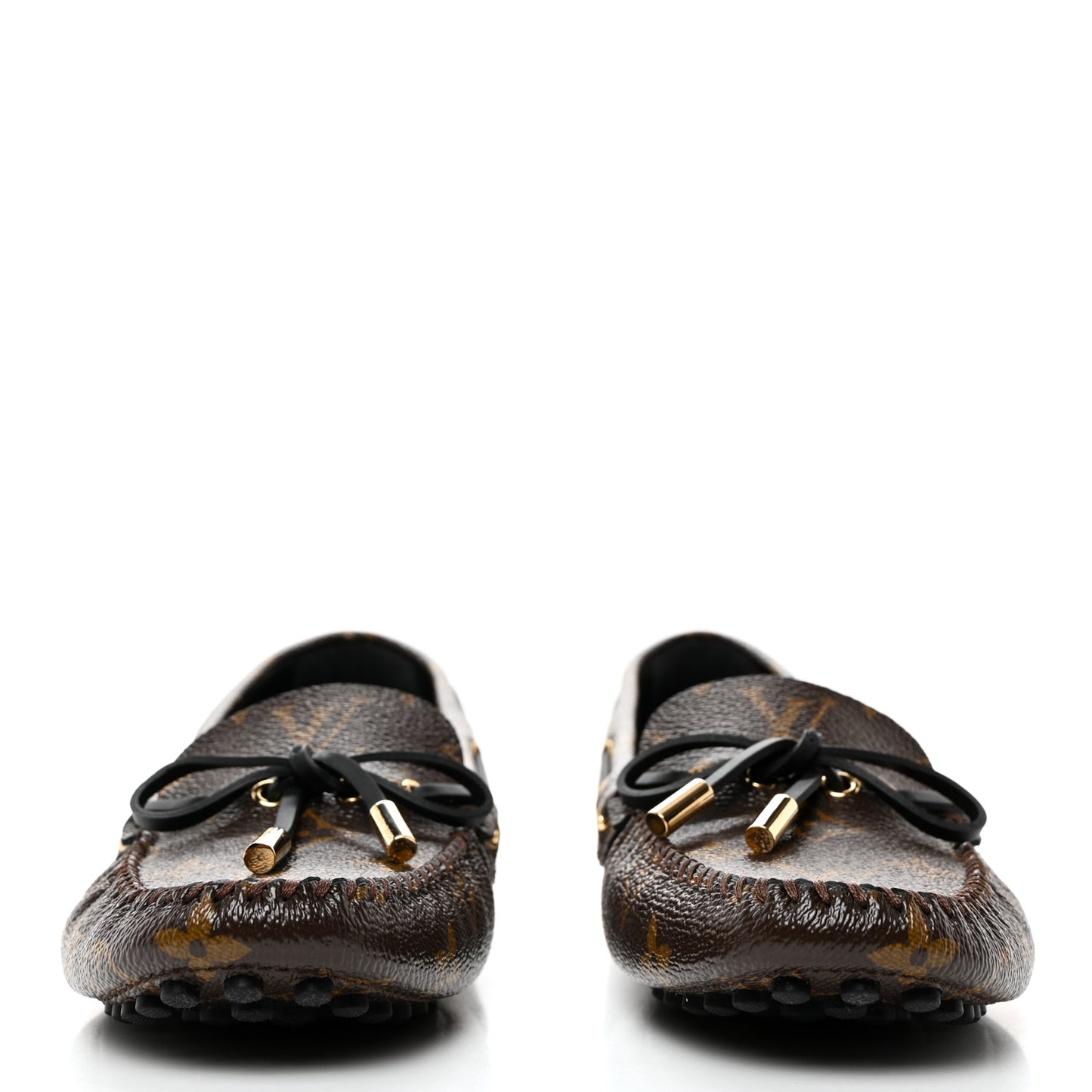 Patent Monogram Gloria Loafers 38