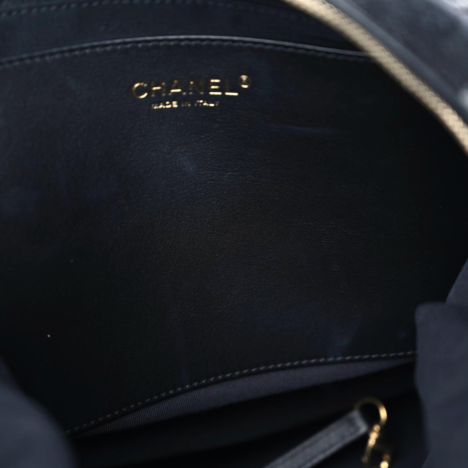 Chanel Tweed Maxi Chain Hobo Black Gray 11 of 11