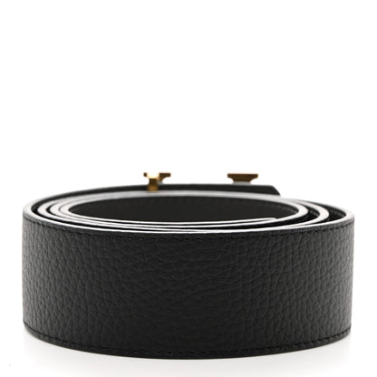 Louis Vuitton Calfskin 40mm Damier LV Initiales Reversible Belt 95/38 2 of 5