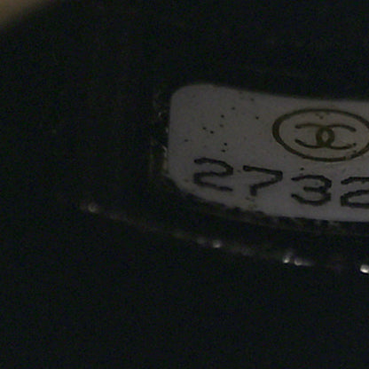 Chanel Caviar Lizard Quilted Small Coco Handle Flap Black 7 of 10