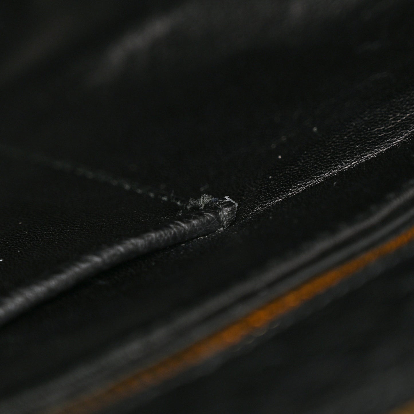 Ostrich Double Zip Tote Black