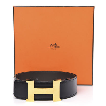 Hermes Box Chamonix 42mm Constance Belt 95 Black Chocolate 6 of 6
