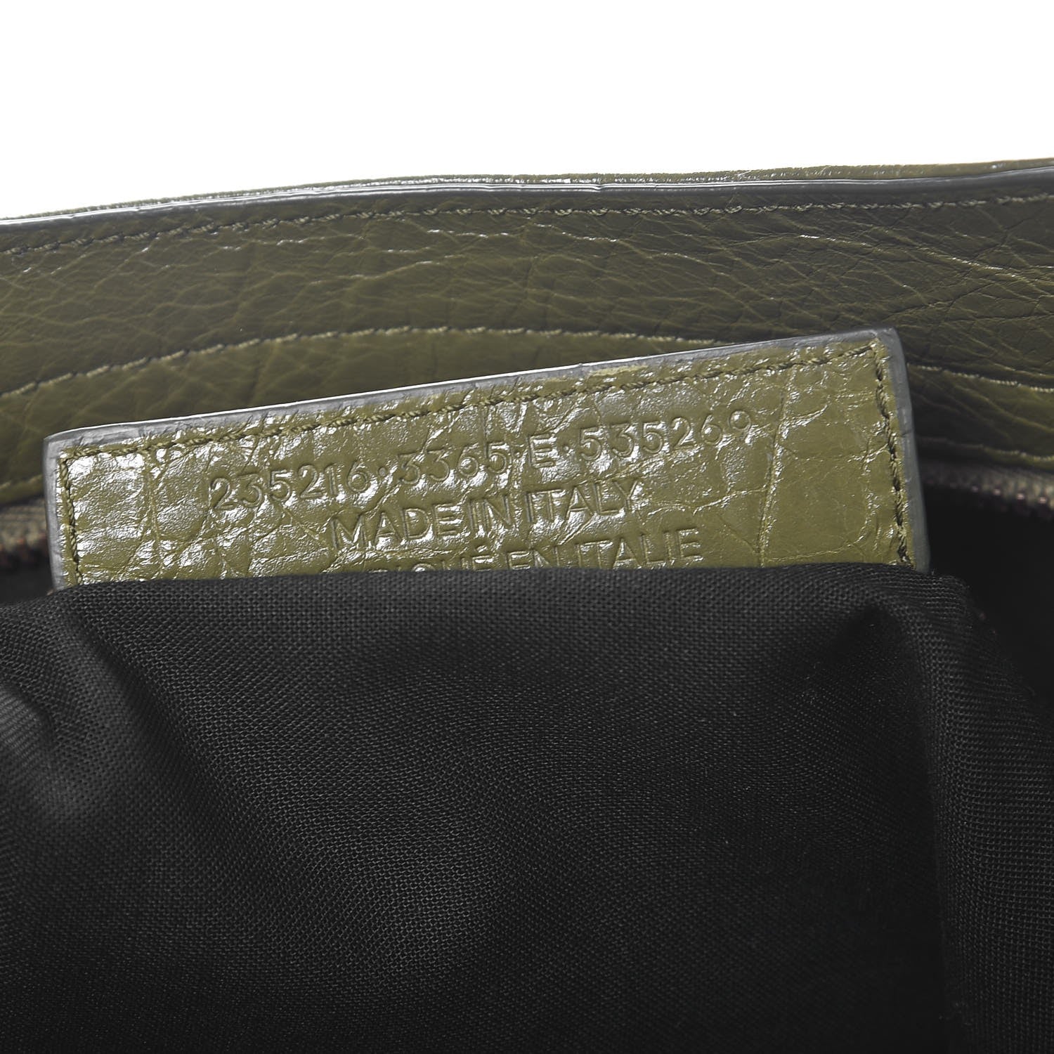 Balenciaga Agneau Classic Hardware Velo Vert Veronese 7 of 7