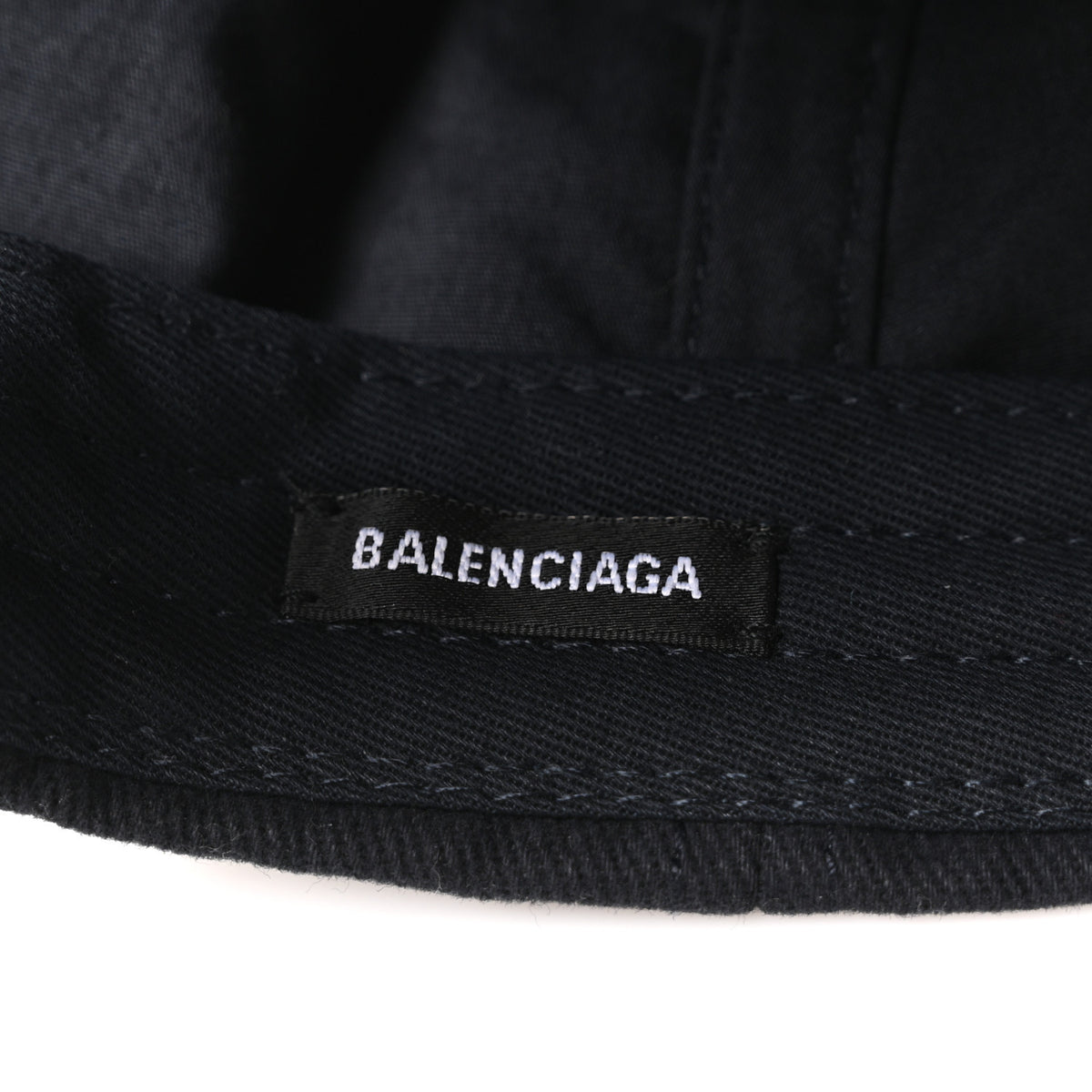 Cotton BB Logo Baseball Hat L Navy