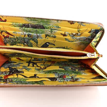 Hermes Epsom Silk'In Wallet Gold Jaune De Naples 5 of 8