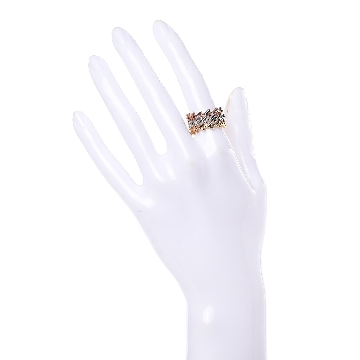 Louis Vuitton Petit Essential V Set Rings 6.5 2 of 5