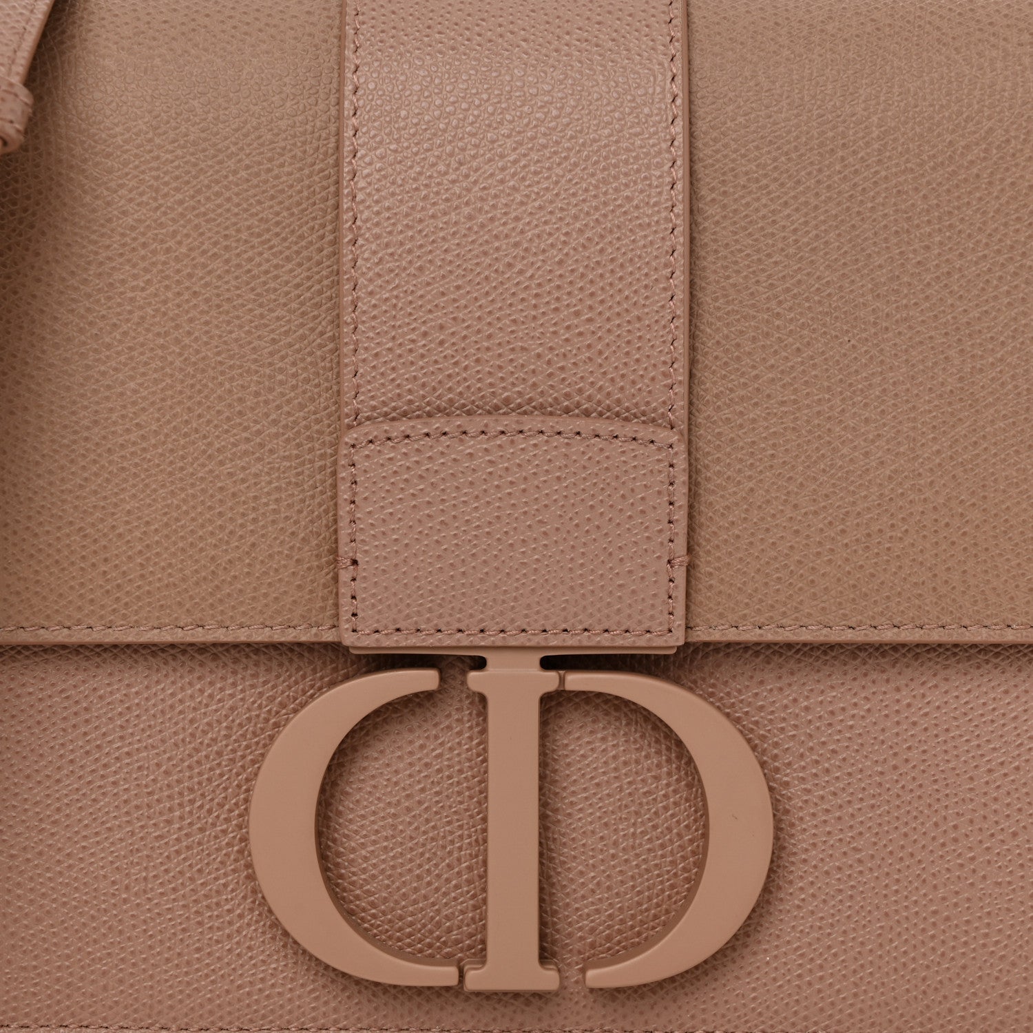 Christian Dior Ultra Matte Grained Calfskin 30 Montaigne Flap Bag Blush 8 of 11