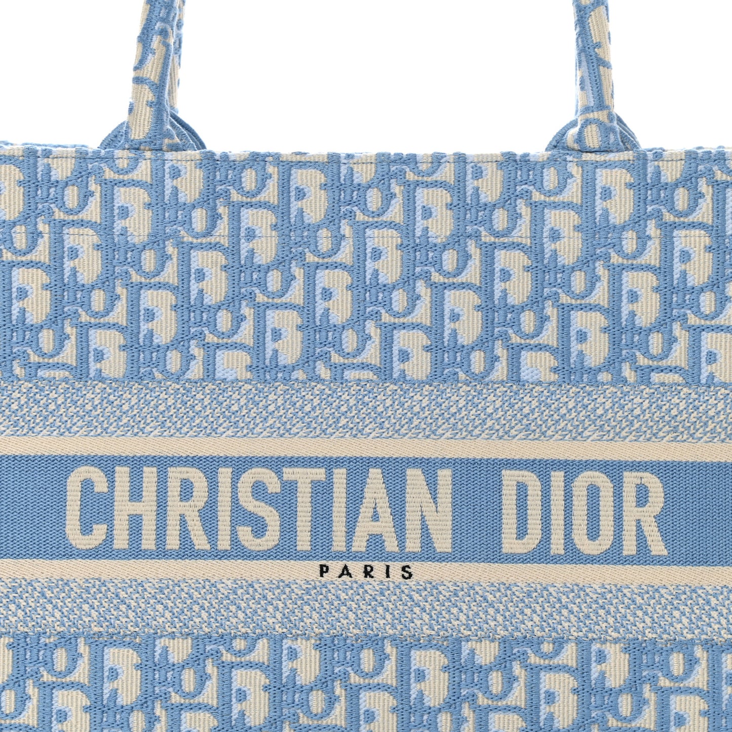 Oblique Medium Book Tote Light Blue