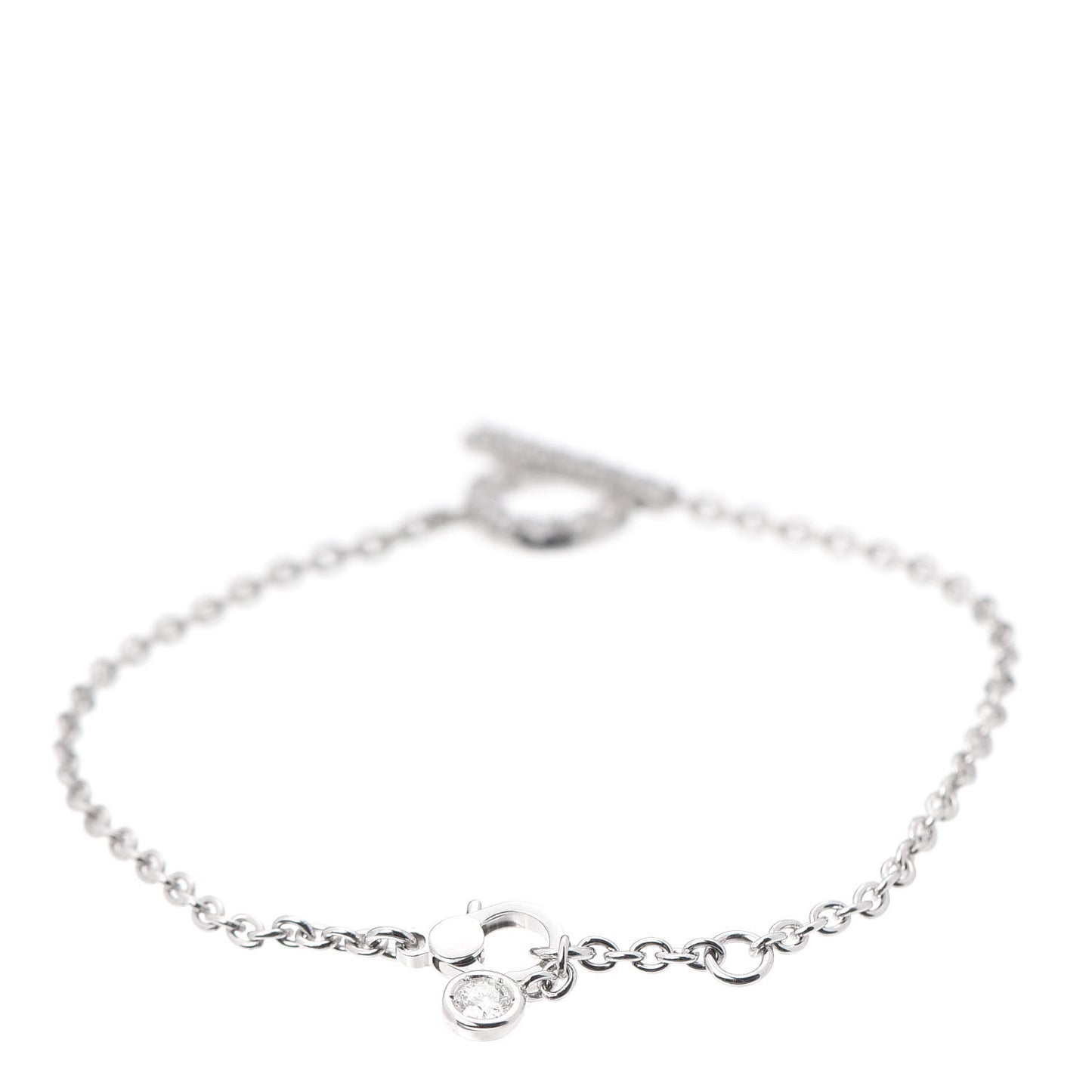 18K White Gold Diamond Finesse Bracelet SH