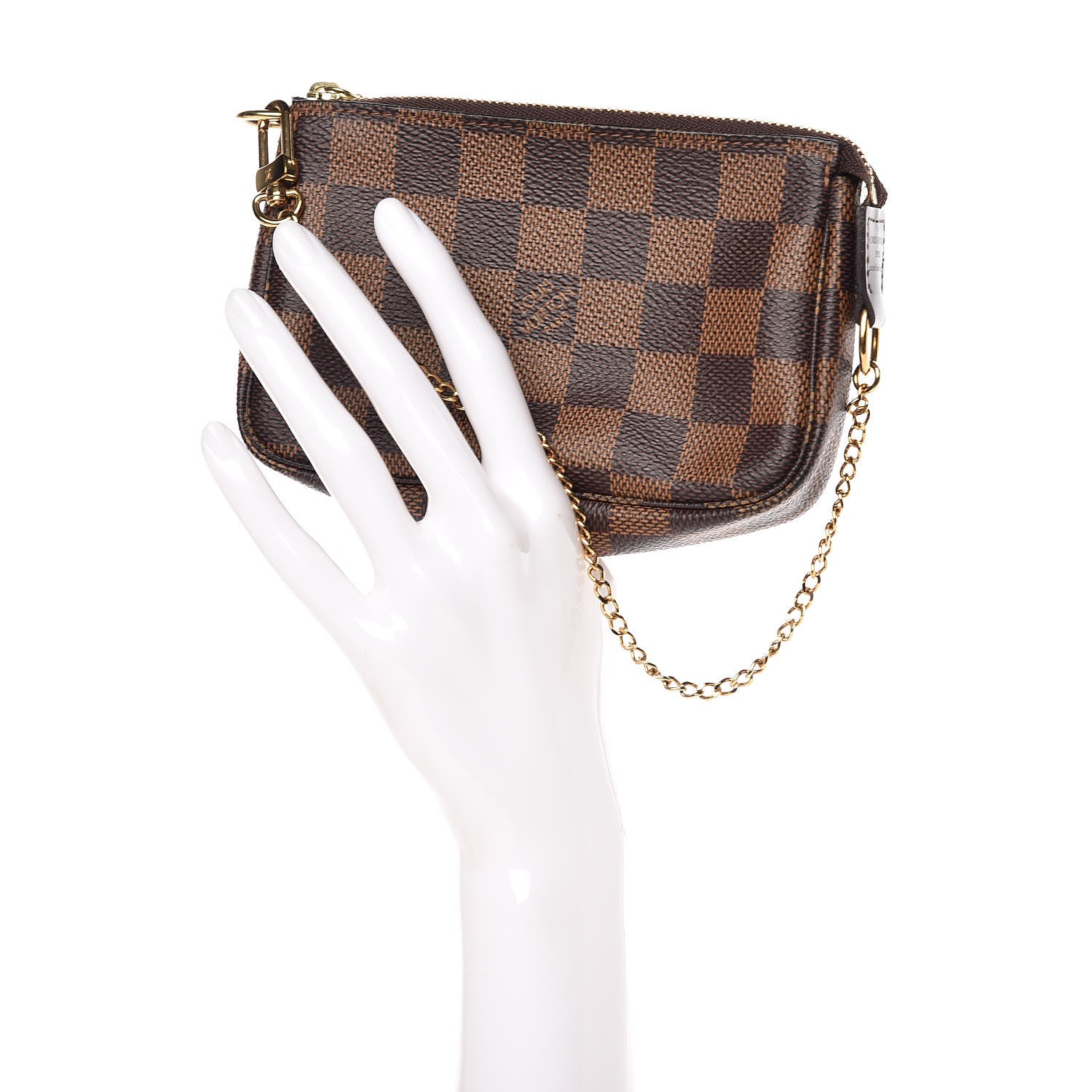 Louis Vuitton Damier Ebene Mini Pochette Accessories 2 of 11