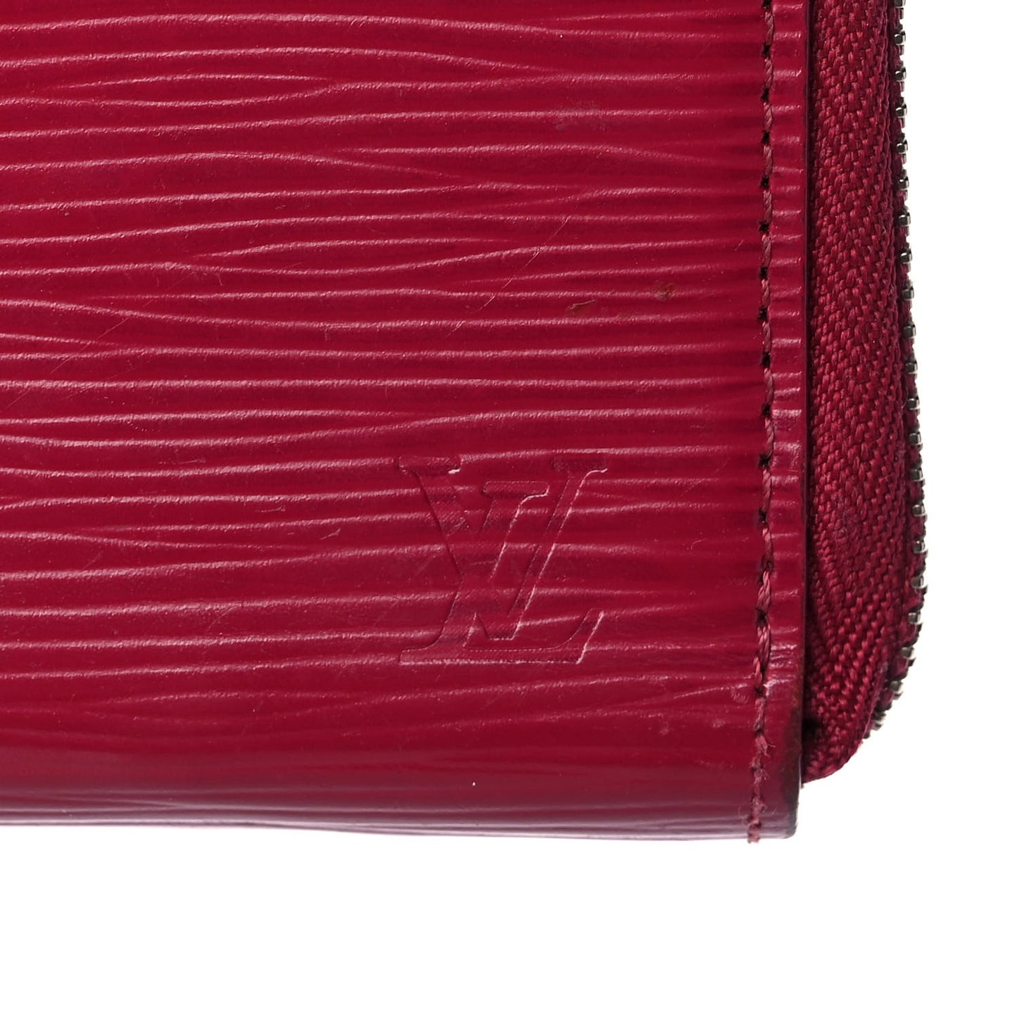 Epi Zippy Compact Wallet Fuchsia