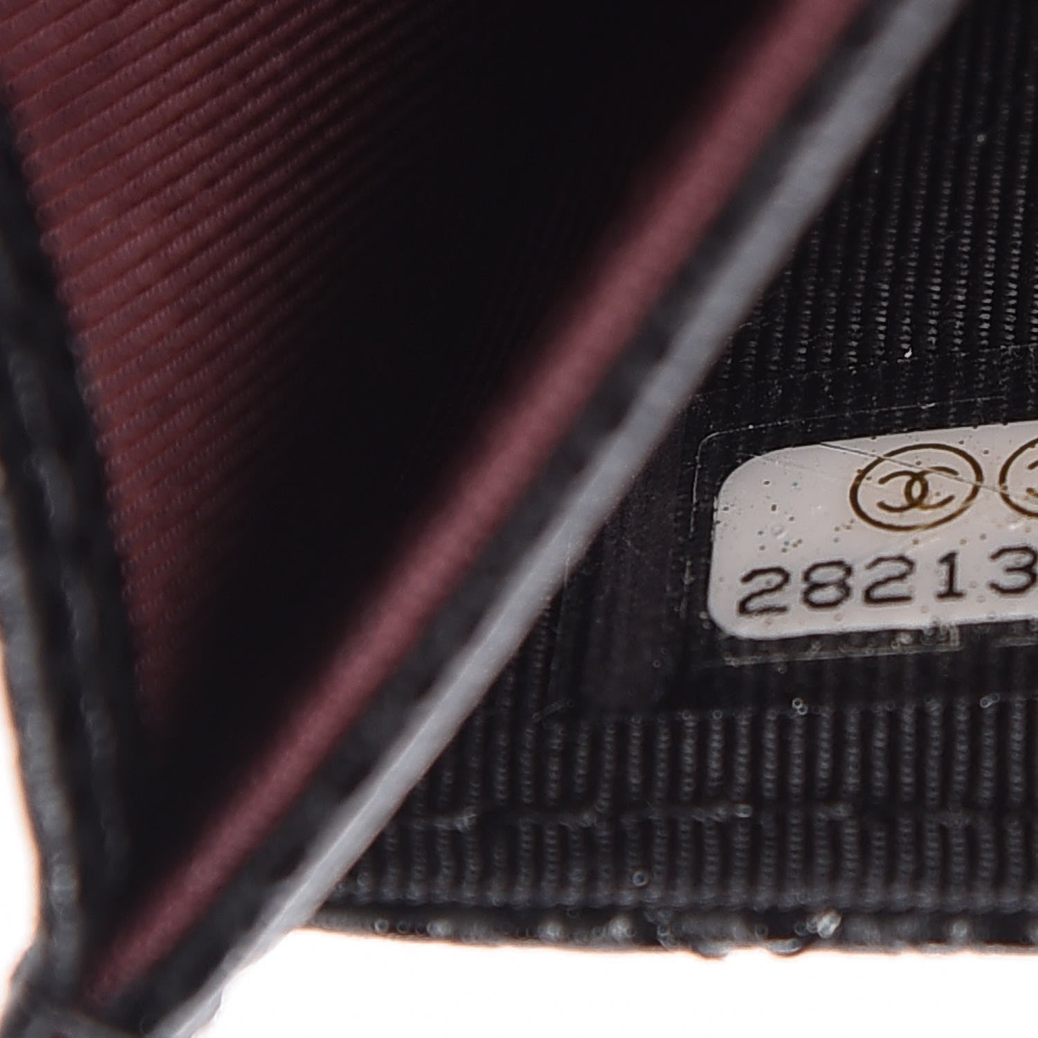 Chanel Caviar Quilted Flap Card Holder Wallet Black 8 of 11