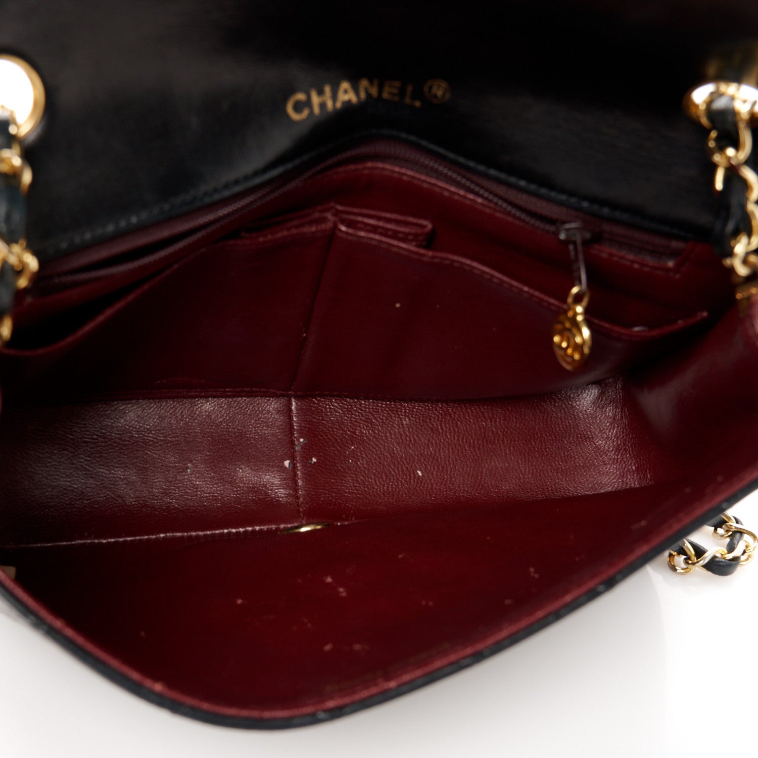 Chanel Lambskin Quilted Small Single Flap Bag Black 5 of 12