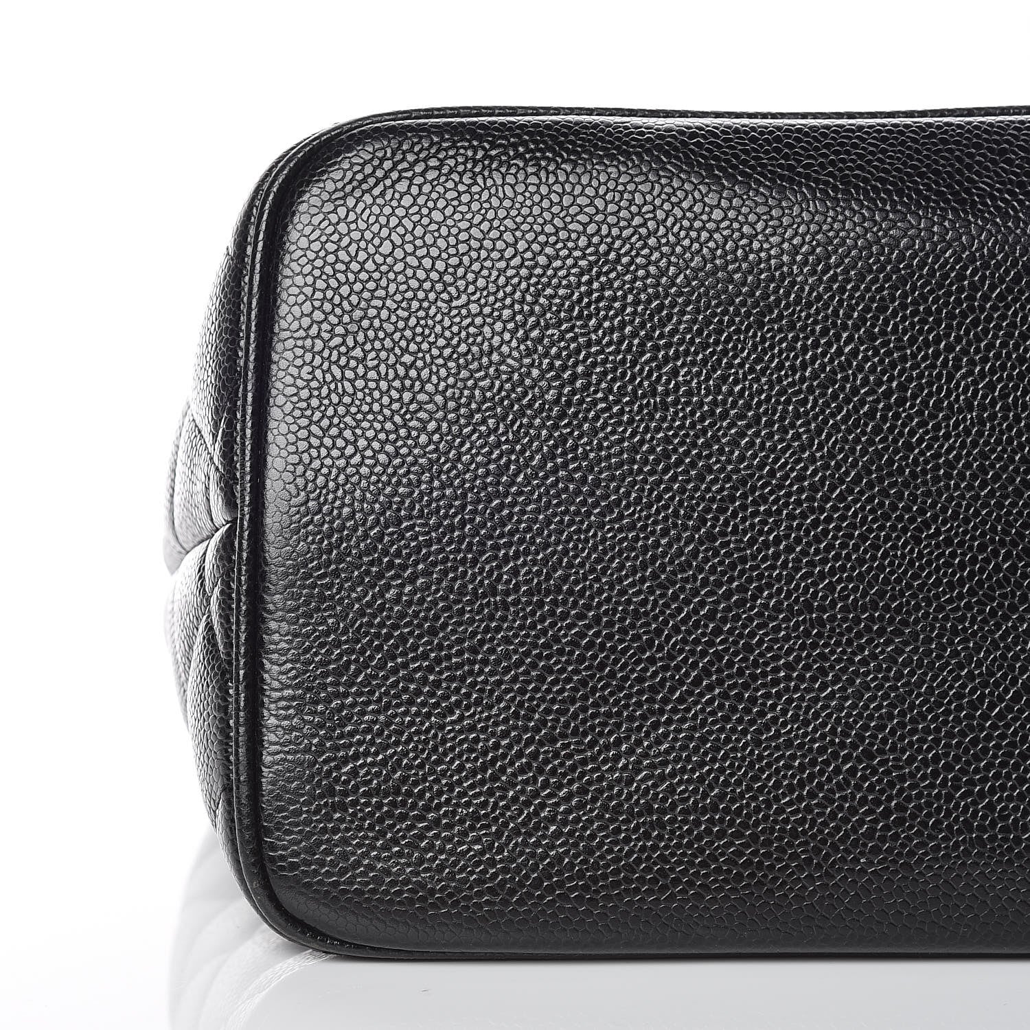 Chanel Caviar Quilted Medallion Tote Black 6 of 10