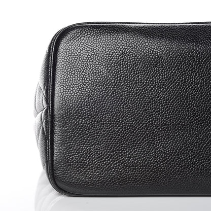 Chanel Caviar Quilted Medallion Tote Black 6 of 10
