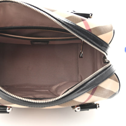 Burberry Nova Check Bowling Bag Black 5 of 10