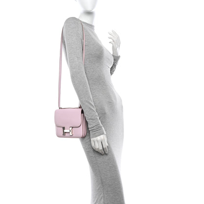 Hermes Chevre Mysore Constance 18 Mauve Pale 2 of 16