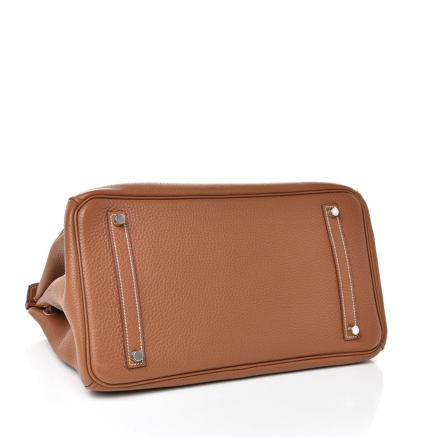 Hermes Taurillon Clemence Birkin 35 Gold 5 of 34