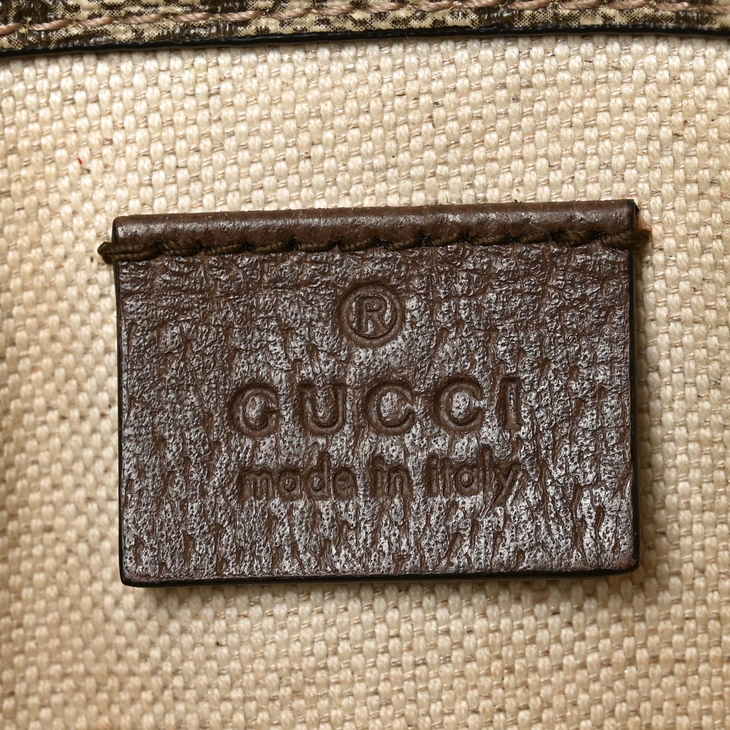 Gucci GG Supreme Monogram Neo Vintage Web Belt Bag Brown 6 of 10