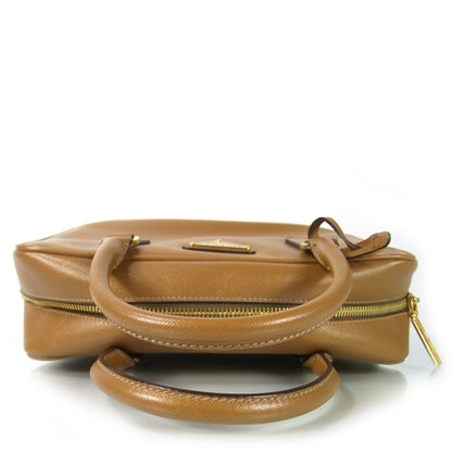Prada Saffiano Lux Petite Bowler 4 of 10