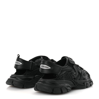 Balenciaga Neoprene Rubber Womens Track Sandals 37 Black 5 of 10