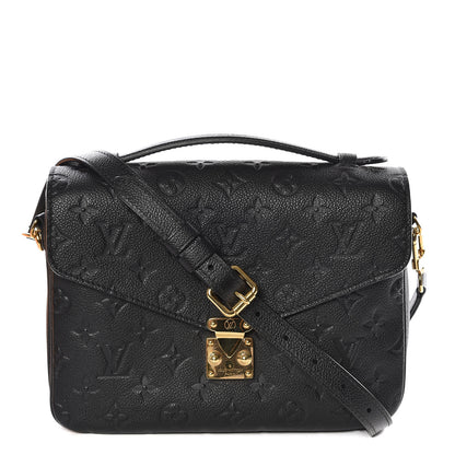 Louis Vuitton Empreinte Pochette Metis Black 1 of 12