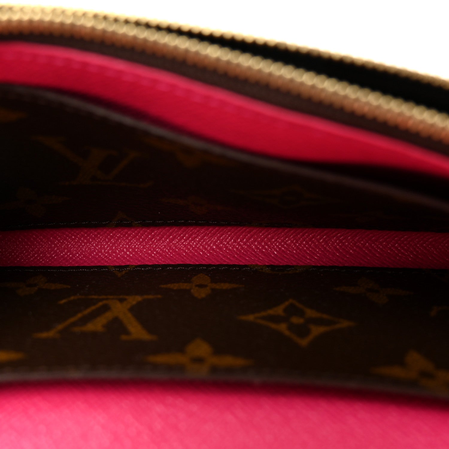 Louis Vuitton Monogram Emilie Wallet Fuchsia 5 of 8