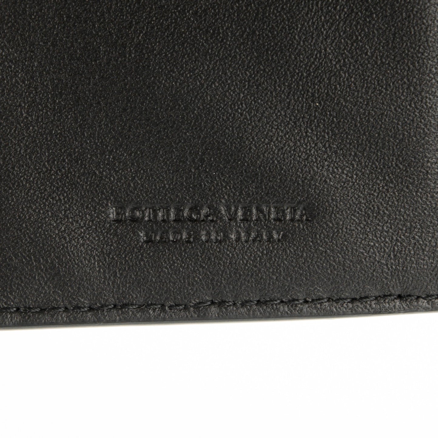 Nappa Intrecciato Continental Wallet Black